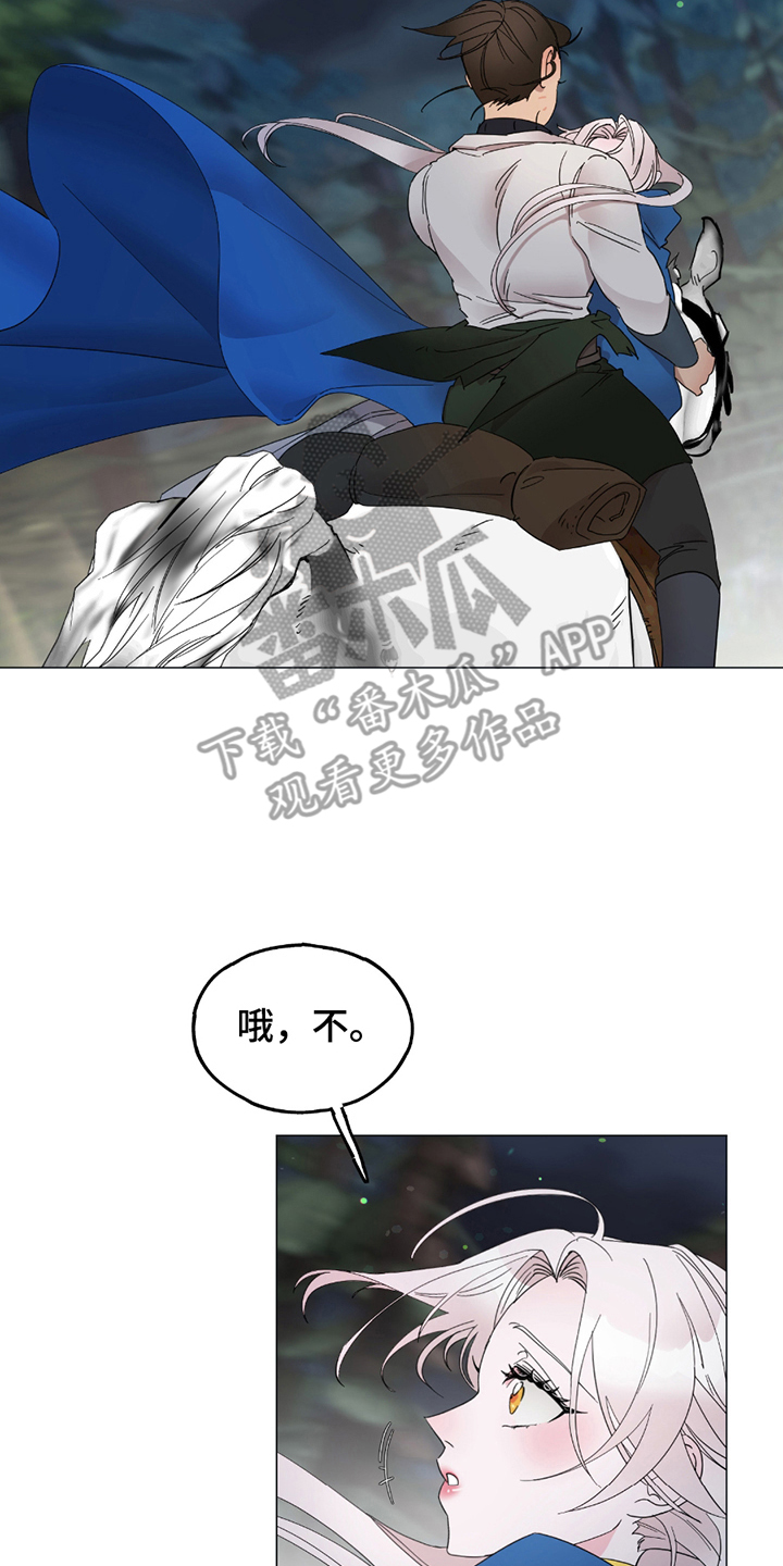 守护我女骑士漫画,第8章：唯一信任1图