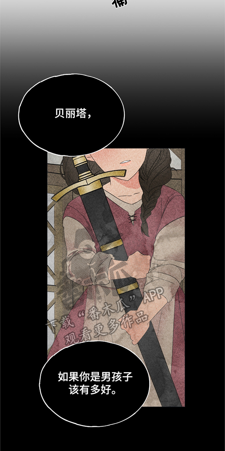 守护我女骑士漫画,第8章：唯一信任4图