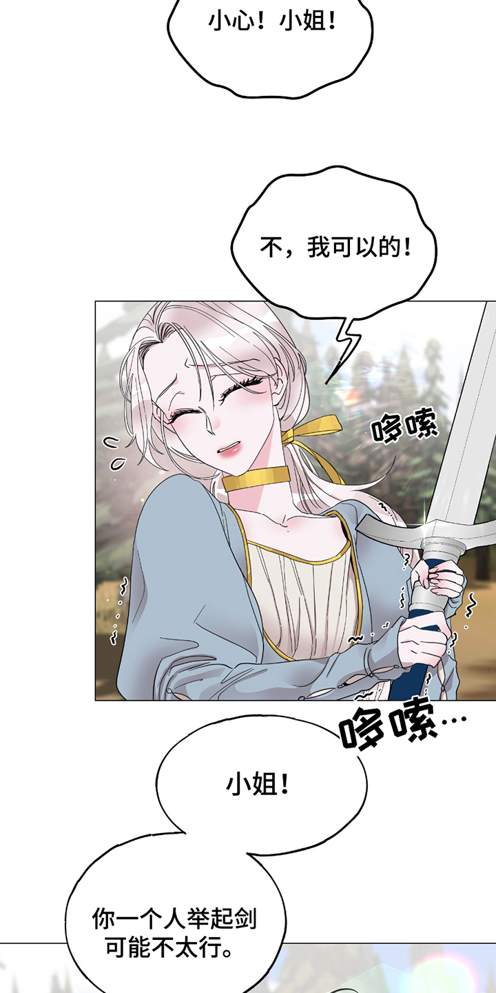 守护我女骑士漫画,第12章：示范4图