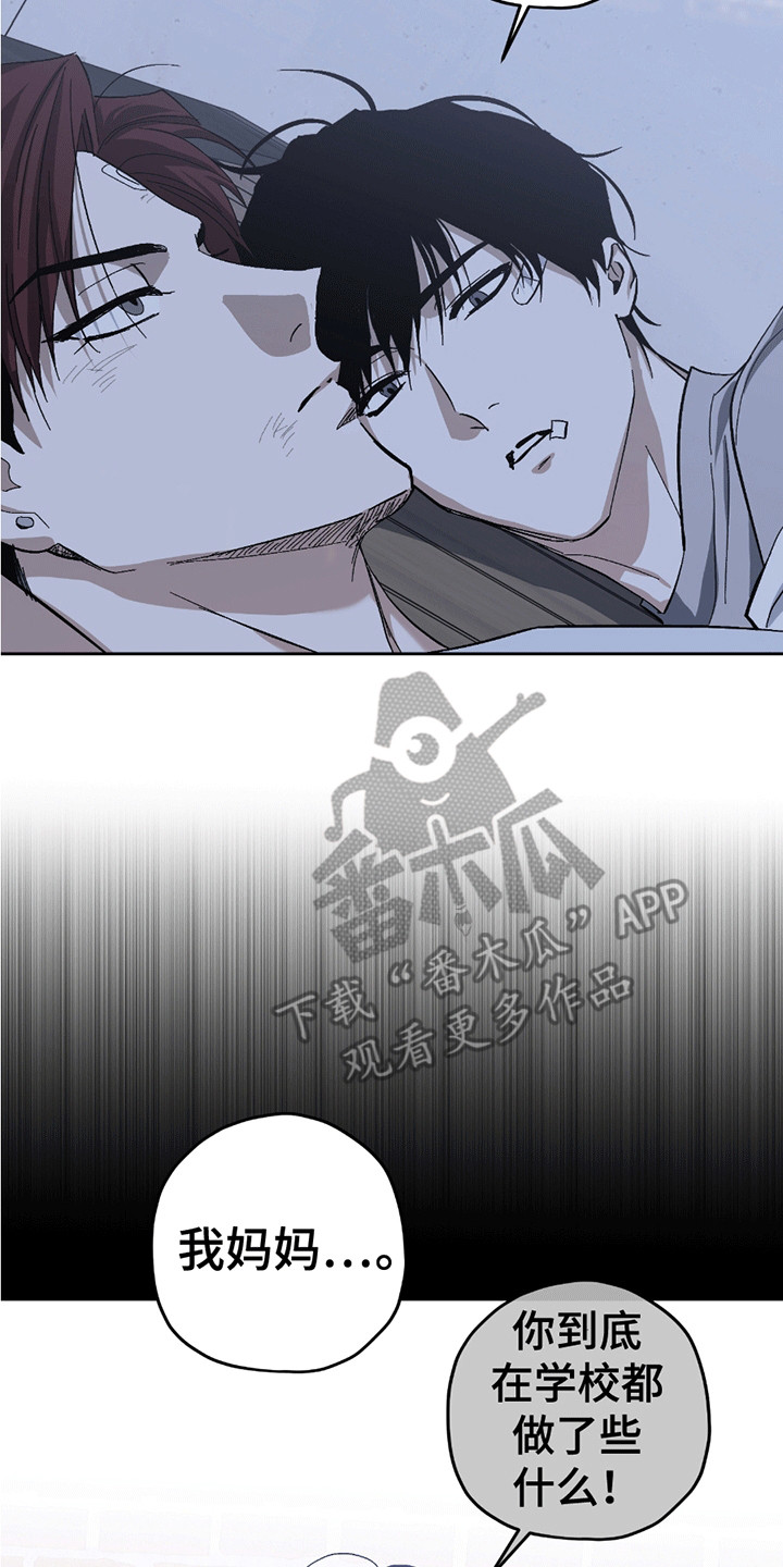 不是冤家不聚头漫画,第18章：酒后谈天3图