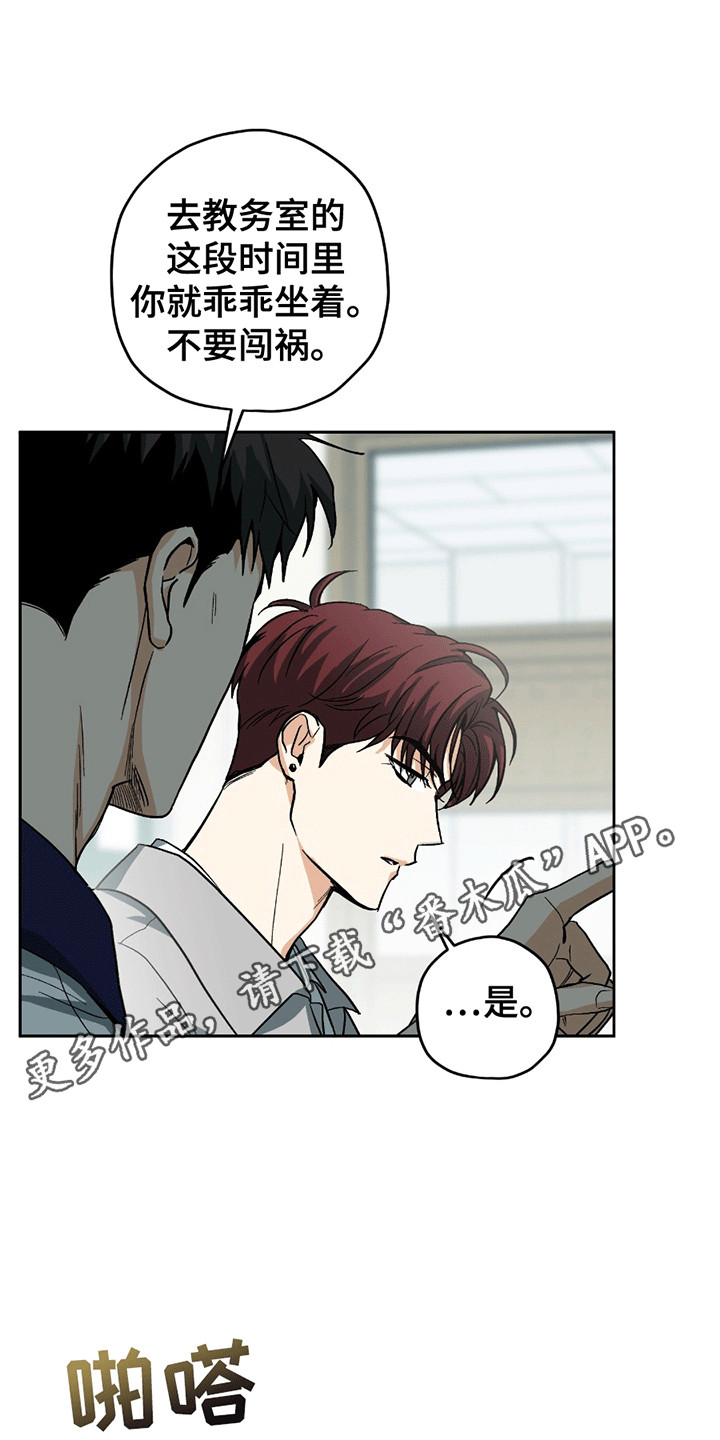 不是冤家不聚头漫画,第1章：转校生5图