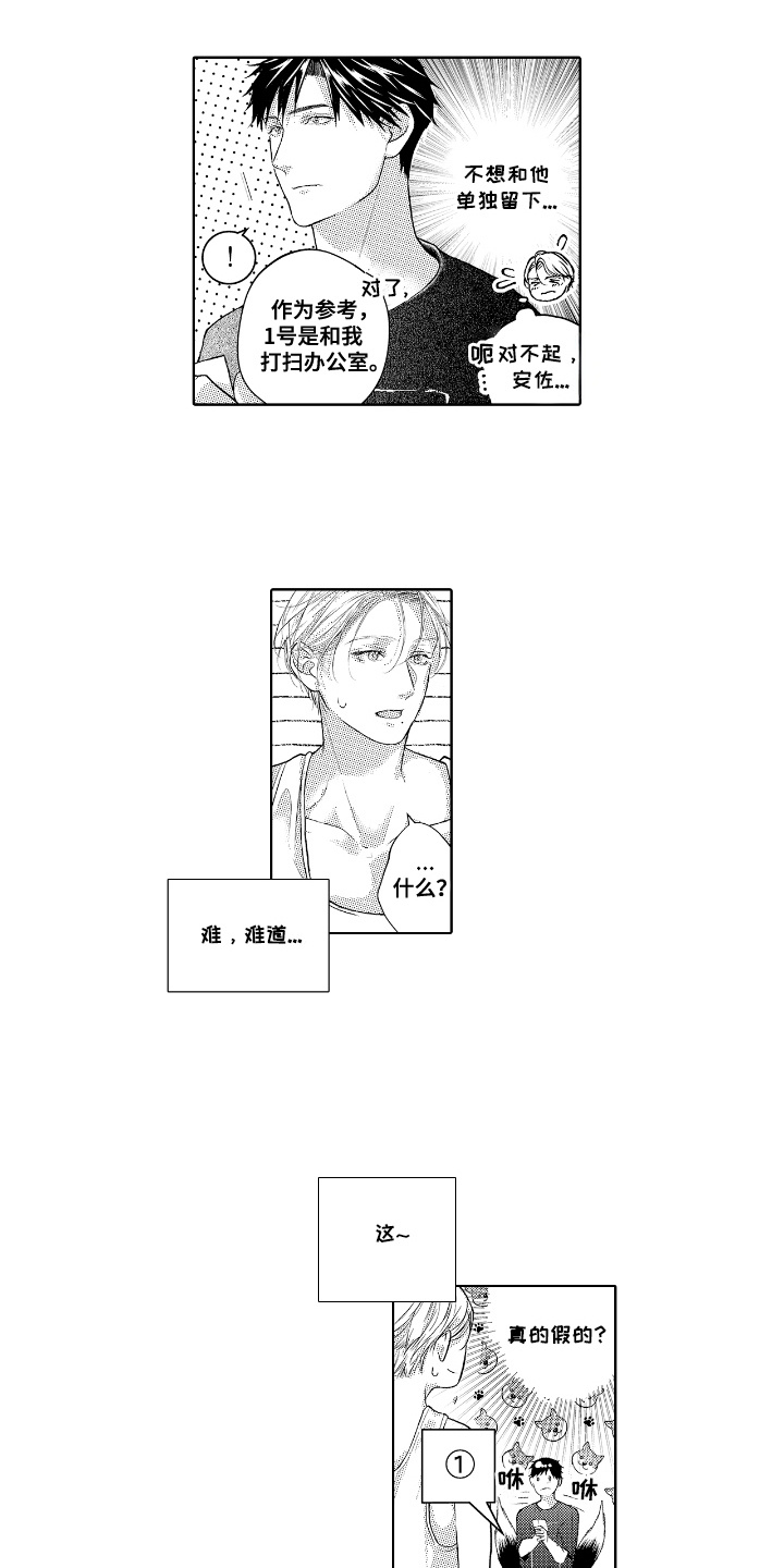 想把舍长当配菜漫画,第4章：问题儿童1图