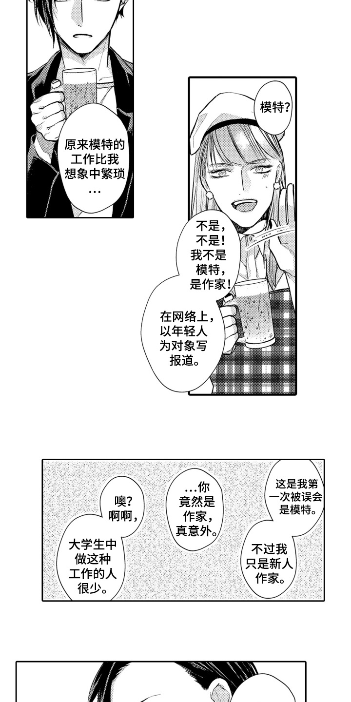 变装大佬漫画,第2章：心动4图