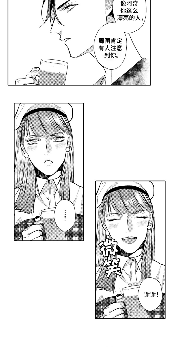 变装大佬漫画,第2章：心动5图