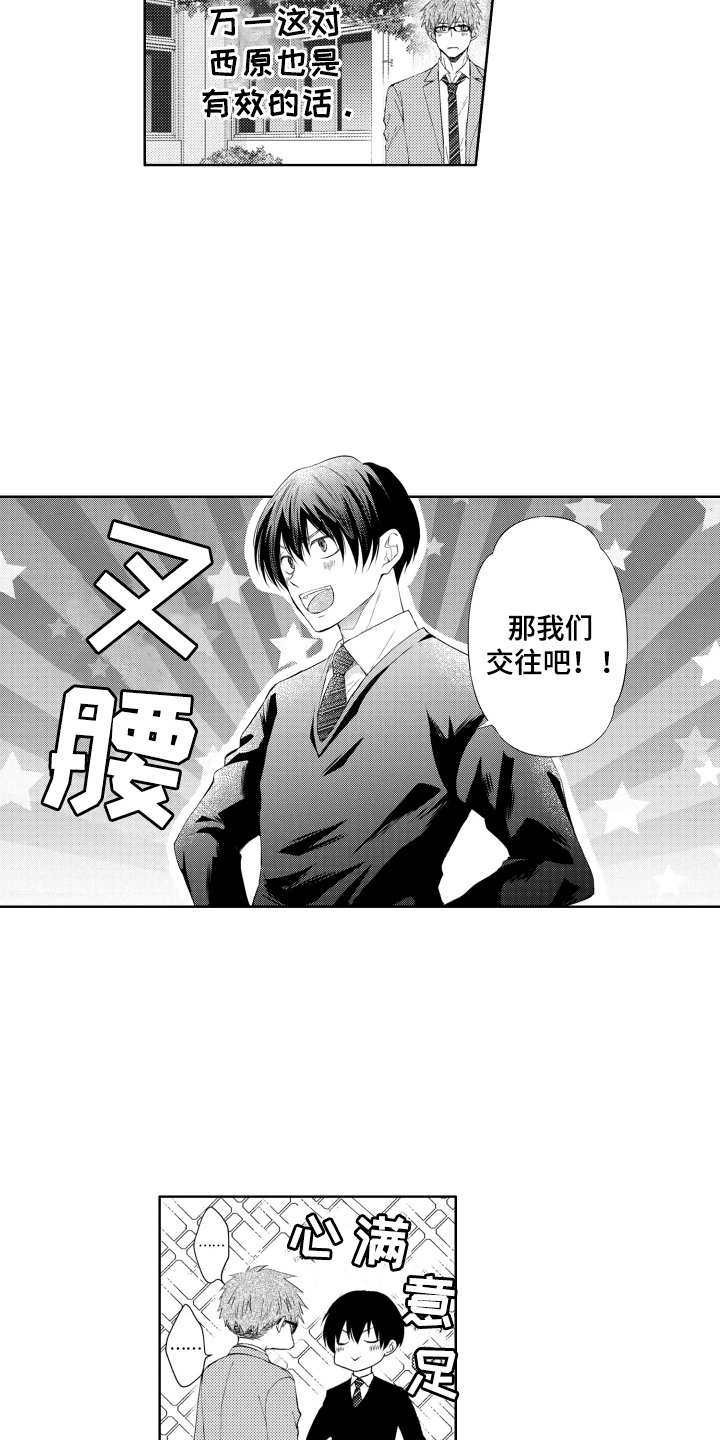 发小不服输漫画,第1章：表白4图