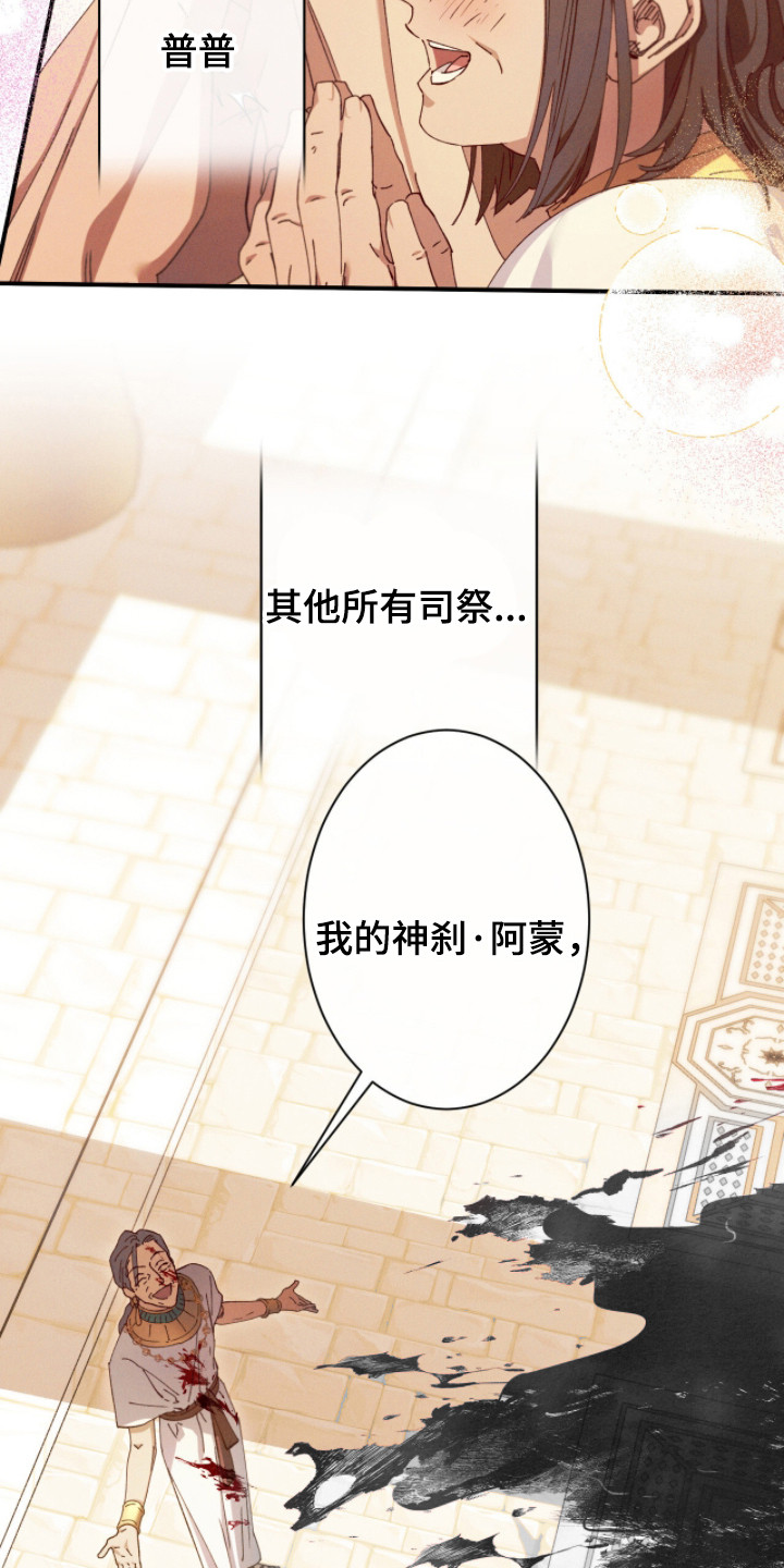 金砂迷瞳漫画解说漫画,第8章：格格不入4图