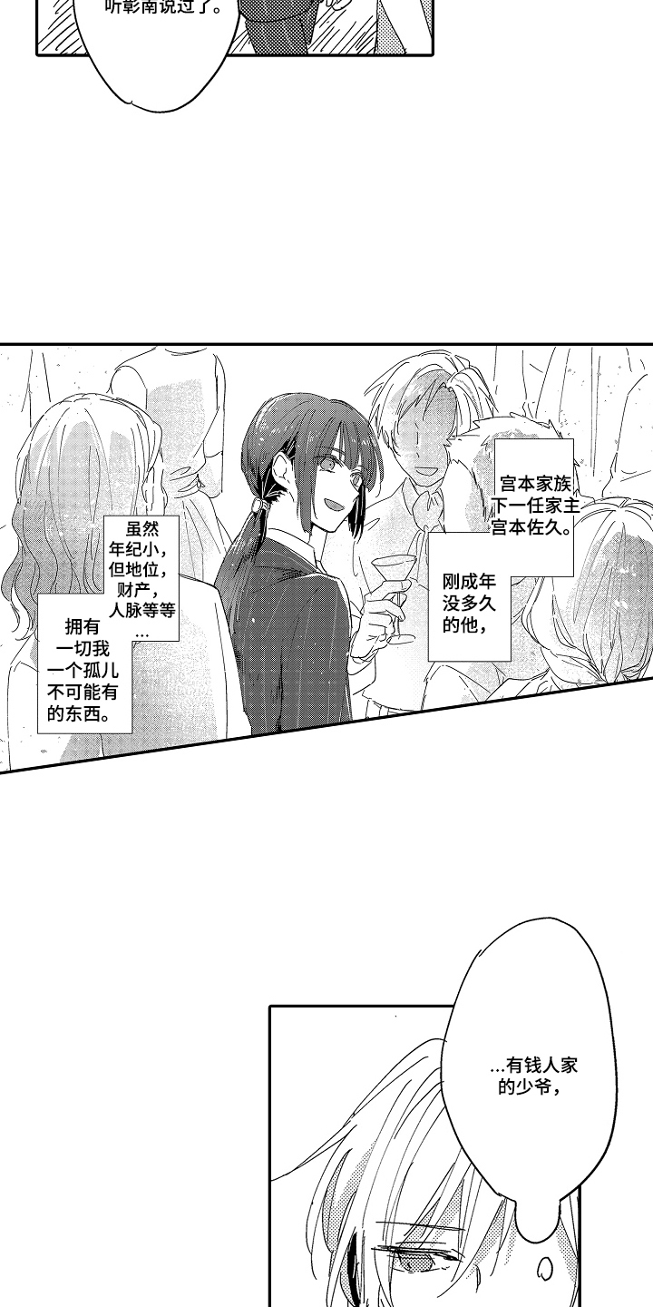 饲主与困兽漫画,第1章：有钱人的少爷3图