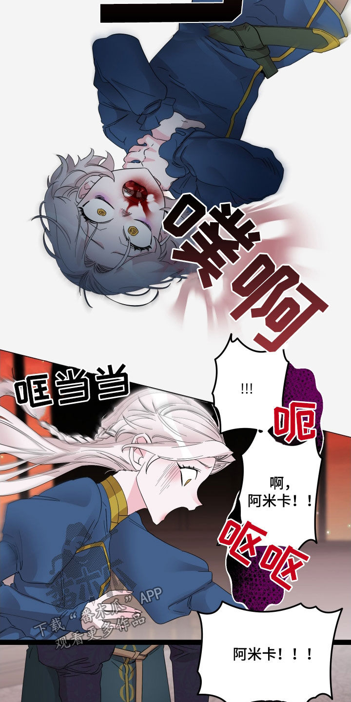 守护我女骑士漫画,第19章：吐血3图