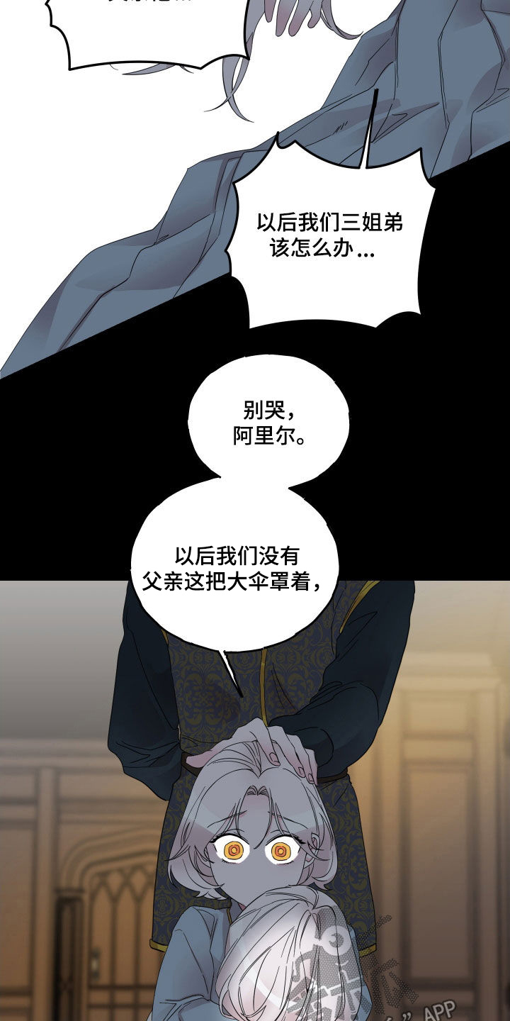 守护我女骑士漫画,第18章：父亲去世1图