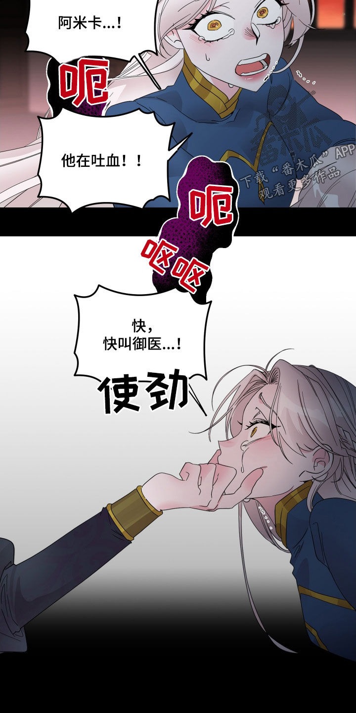 守护我女骑士漫画,第19章：吐血5图