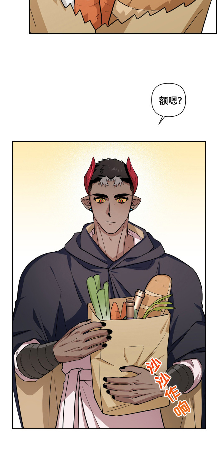 魔王的仰慕者漫画在线观看漫画,第19章：买菜1图