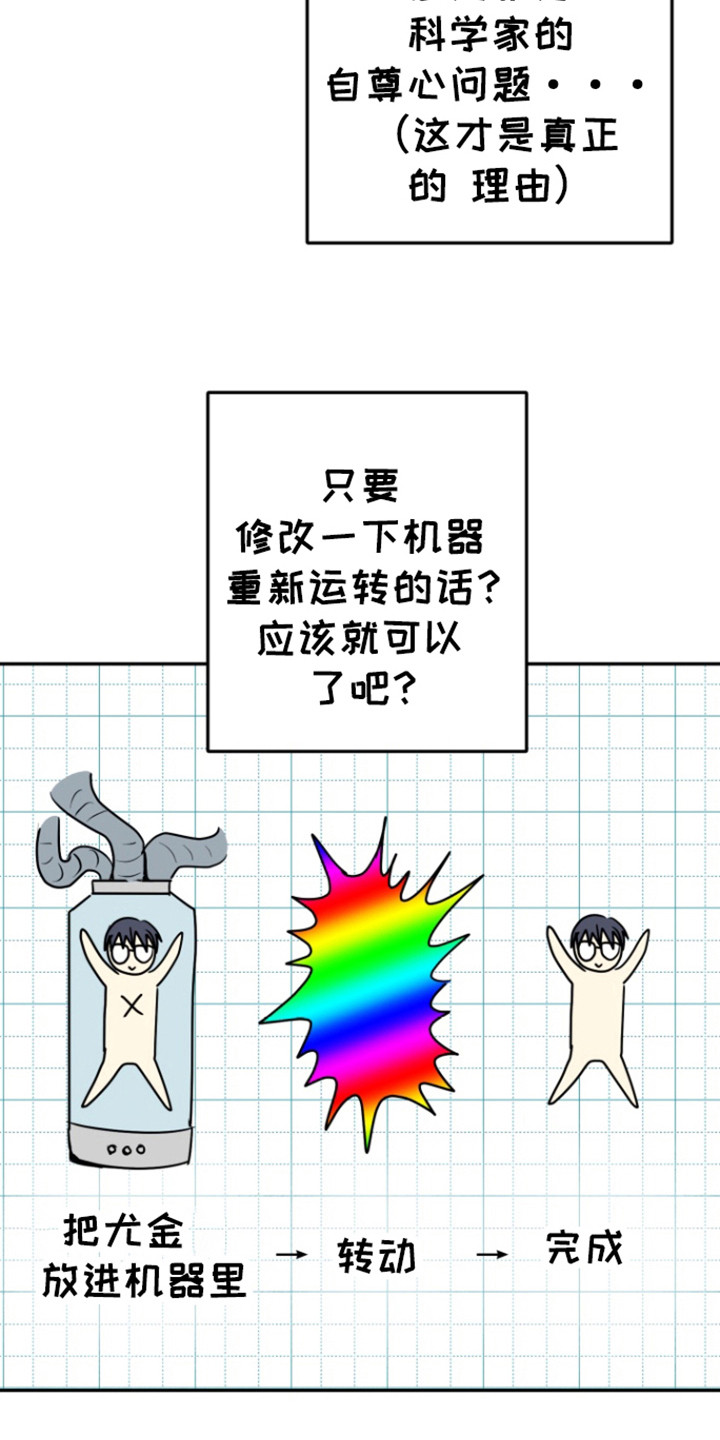 书呆子的双重生活漫画,第19章：不想心动2图