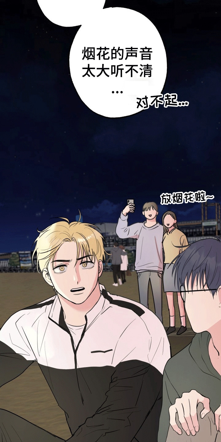 书呆子的生活日常漫画,第15章：烟花4图