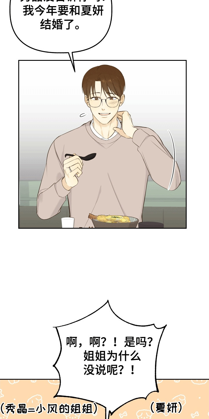 友好的同事可以称呼吗漫画,第7章：未婚妻1图