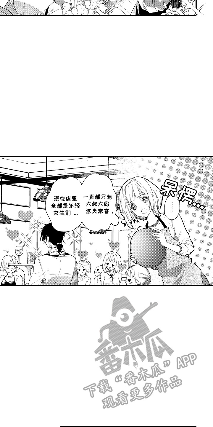 竹马二选一漫画,第10章：一起打工3图