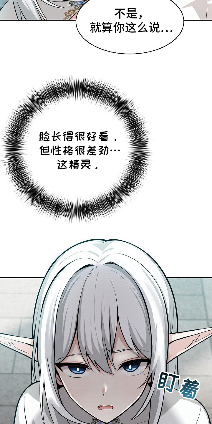 半龙骑士团长漫画,第2章：精灵女2图