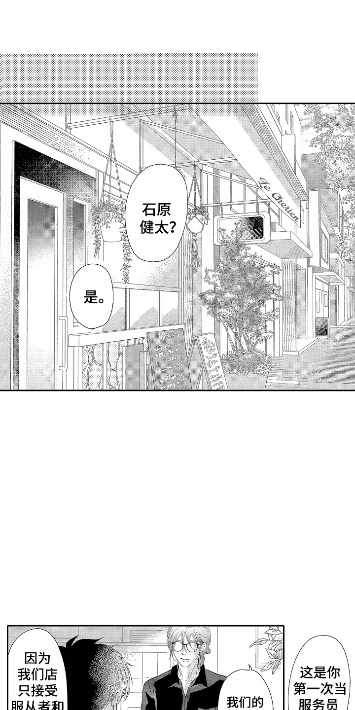 你的软弱充满谎言漫画,第8章：找工作1图