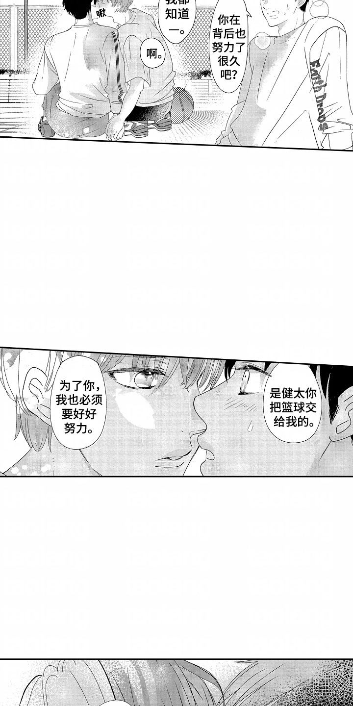 你的软弱充满谎言漫画,第27章：篮球1图