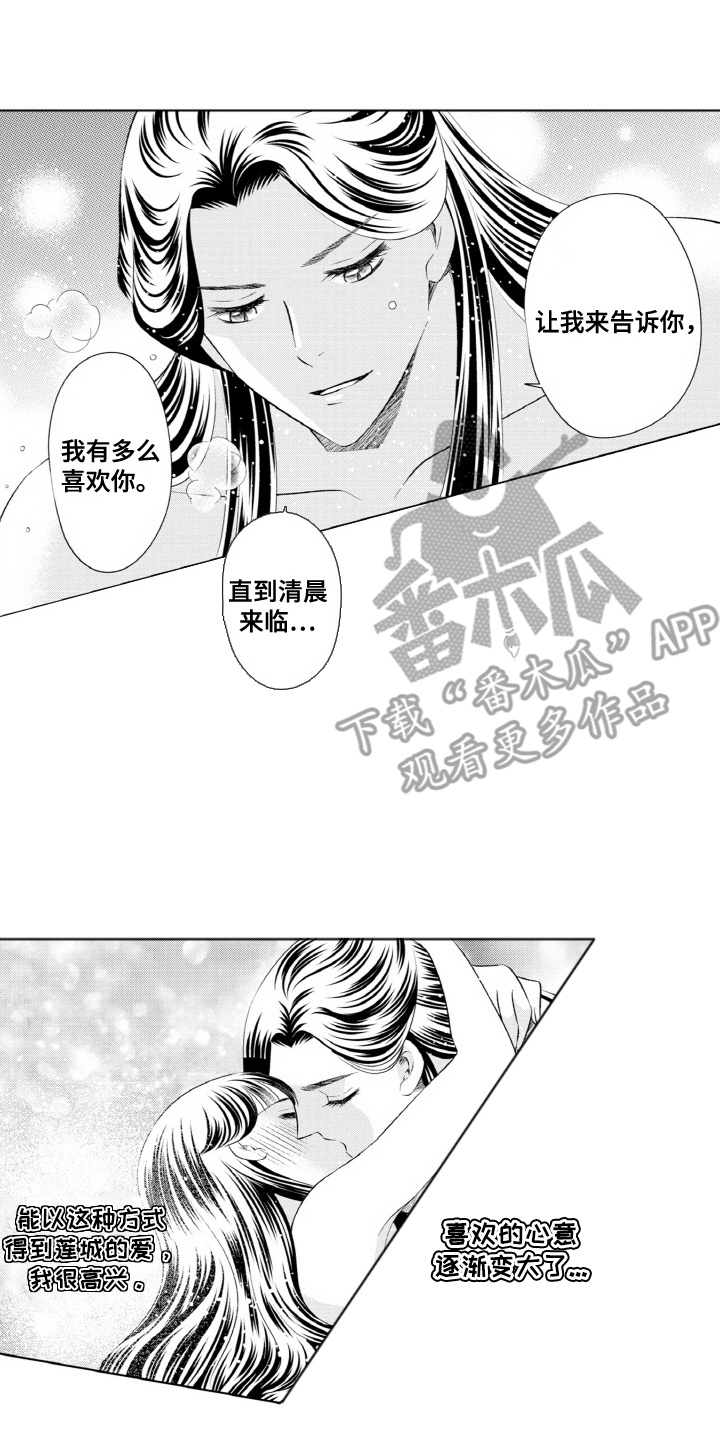 王妃的成长攻略漫画,第11章：安慰4图