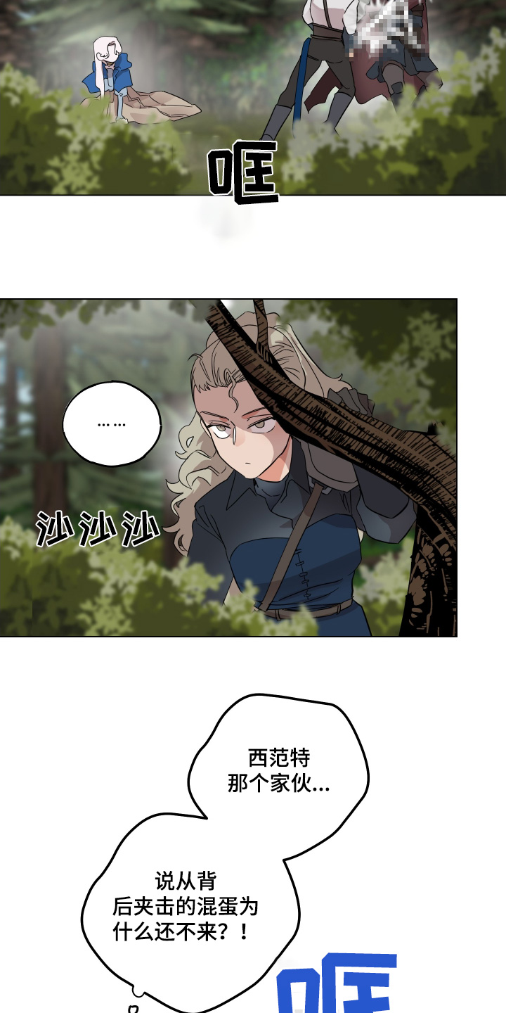 守护我女骑士漫画,第28章：交战2图