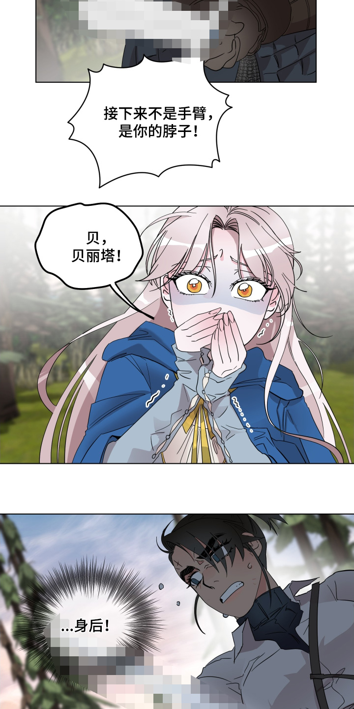守护我女骑士漫画,第28章：交战5图