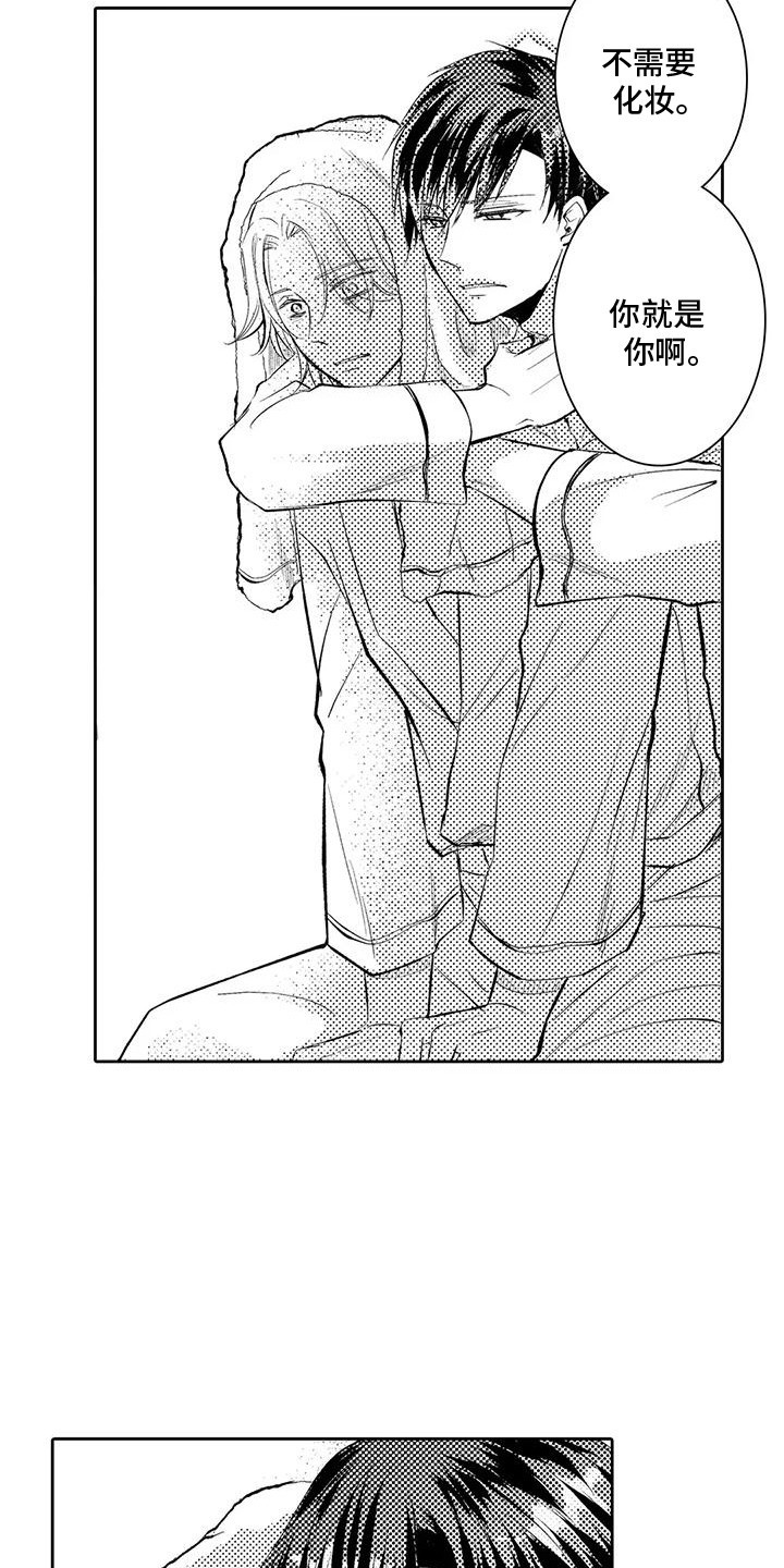 化妆逆袭花美男漫画,第24章：不需要化妆了2图