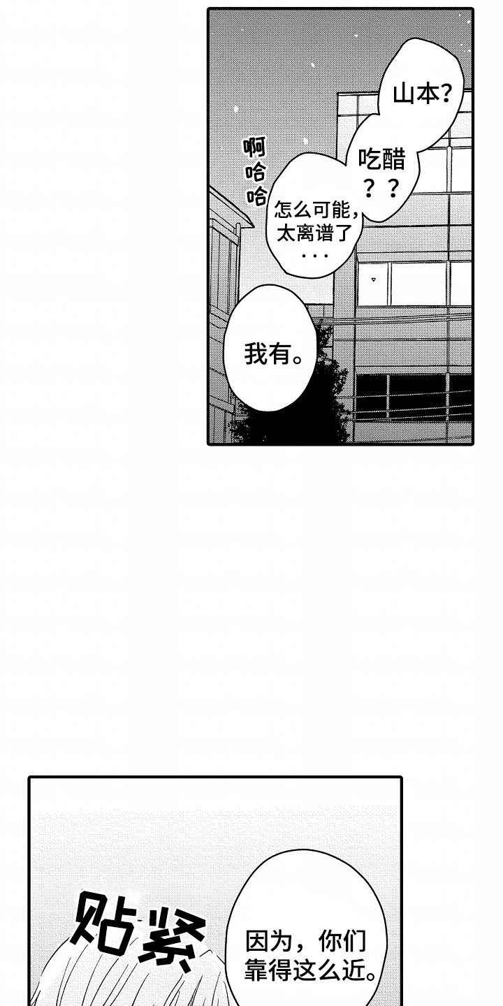 小说家的命运之人漫画,第16章：吃醋1图