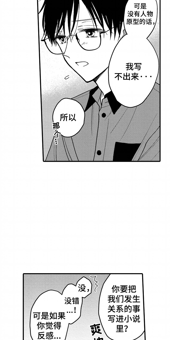 小说家的命运之人漫画,第12章：坦白2图