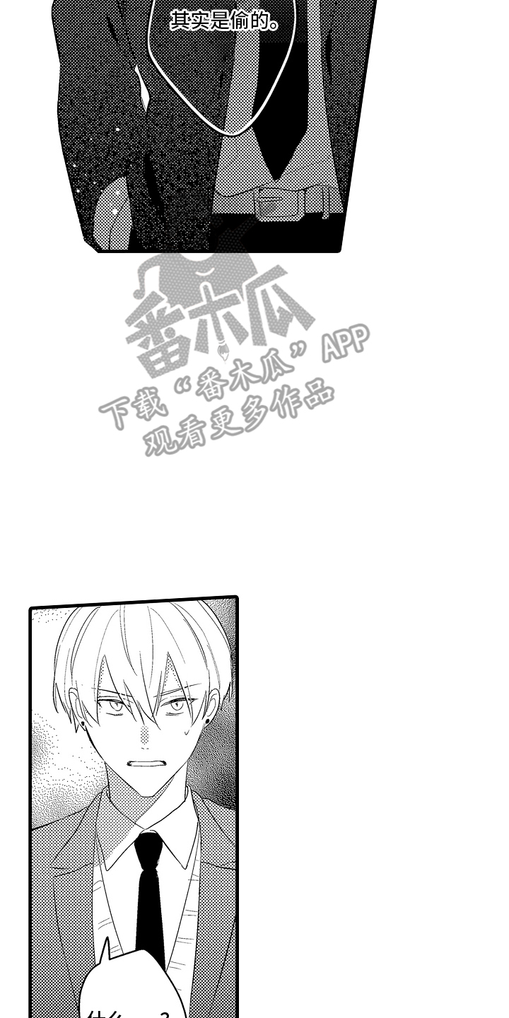 偷偷喜欢他漫画,第2章：目的是4图