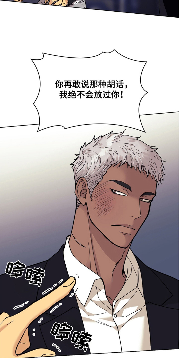 黑皮保镖和少爷漫画,第9章：气的跳脚4图