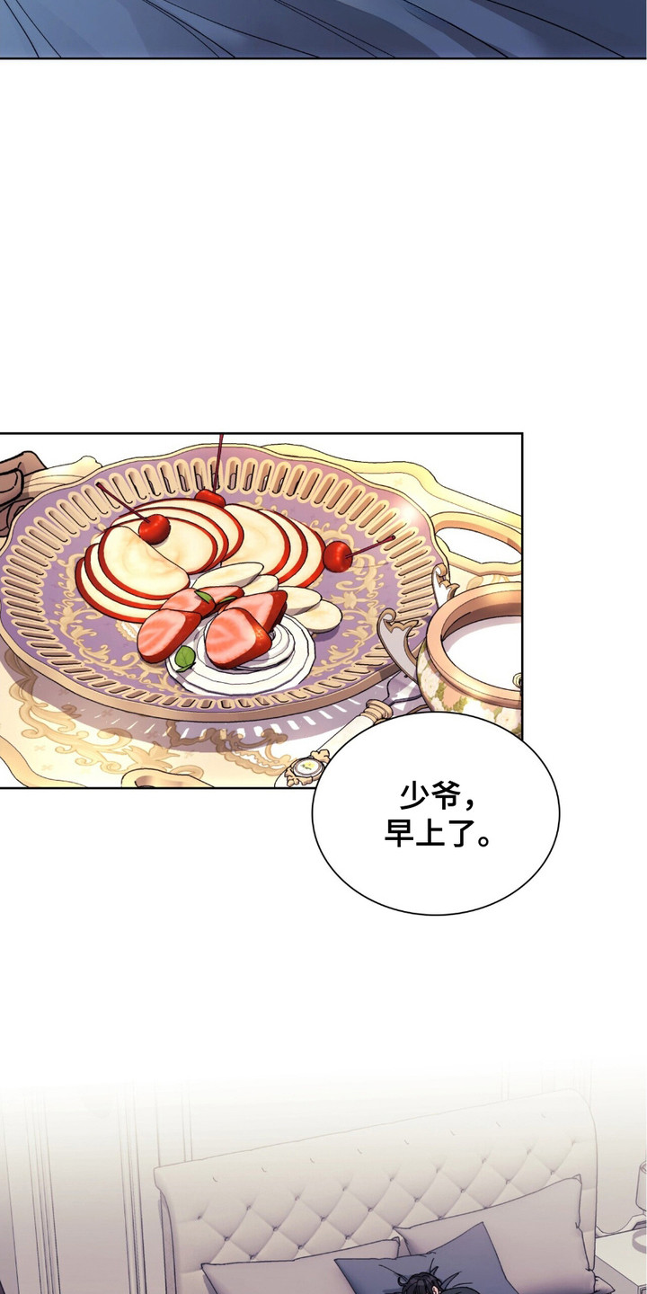 黑皮保镖和少爷漫画,第7章：幻想3图