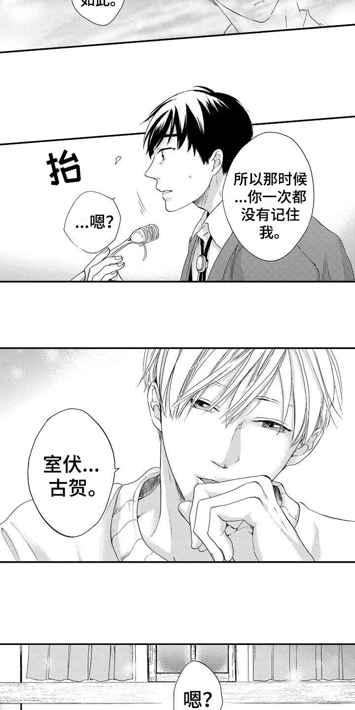 爱在图书馆漫画,第5章：没有记住3图