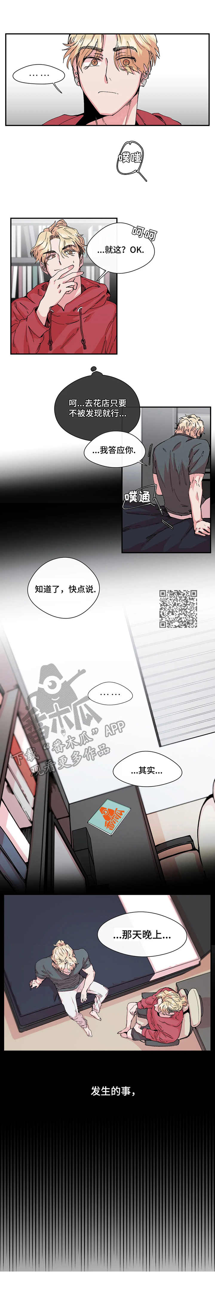 刺玫瑰漫画,第15章：避嫌1图