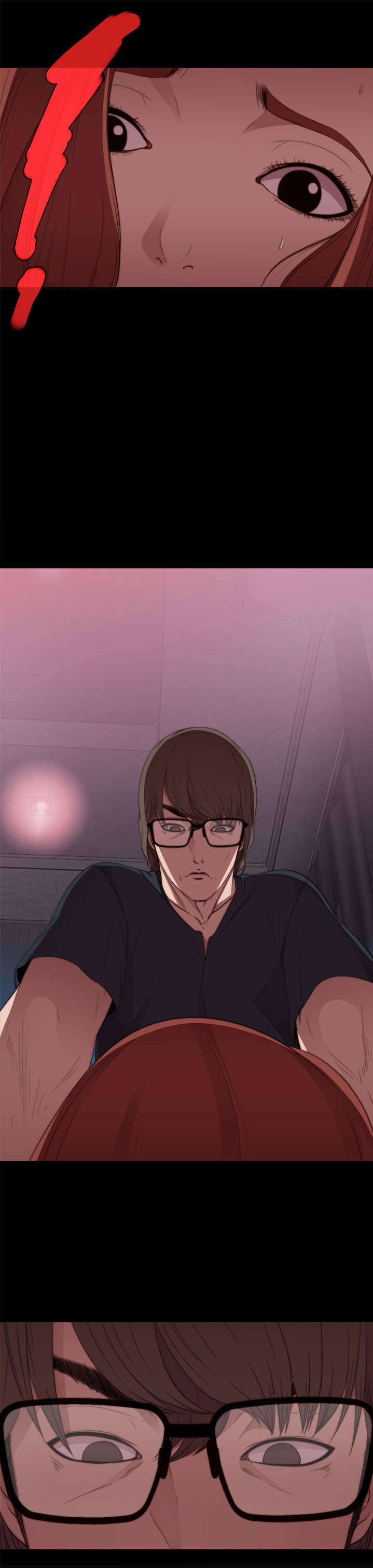 隔壁练习生漫画,第13章：出事的那天4图