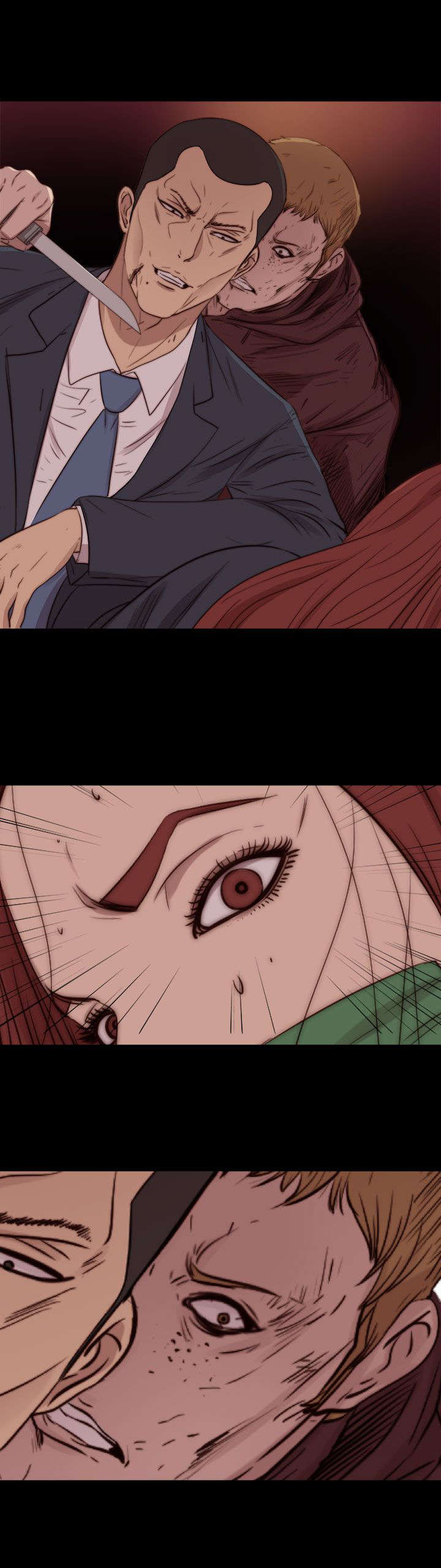 隔壁练习生漫画,第154章：挟持2图