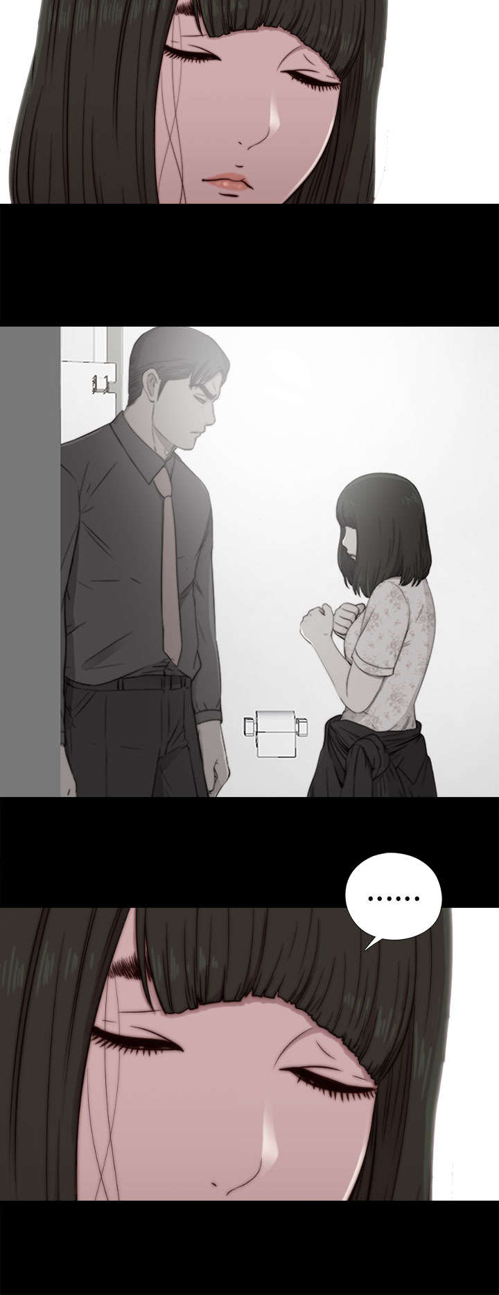 隔壁练习生漫画,第101章：还活着4图