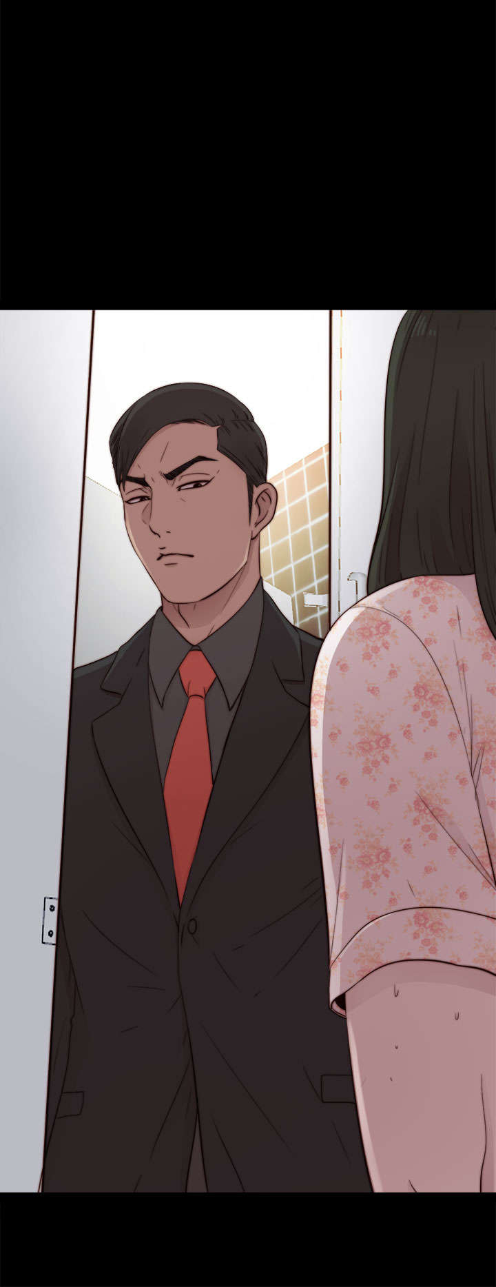 隔壁练习生漫画,第97章：做不到5图