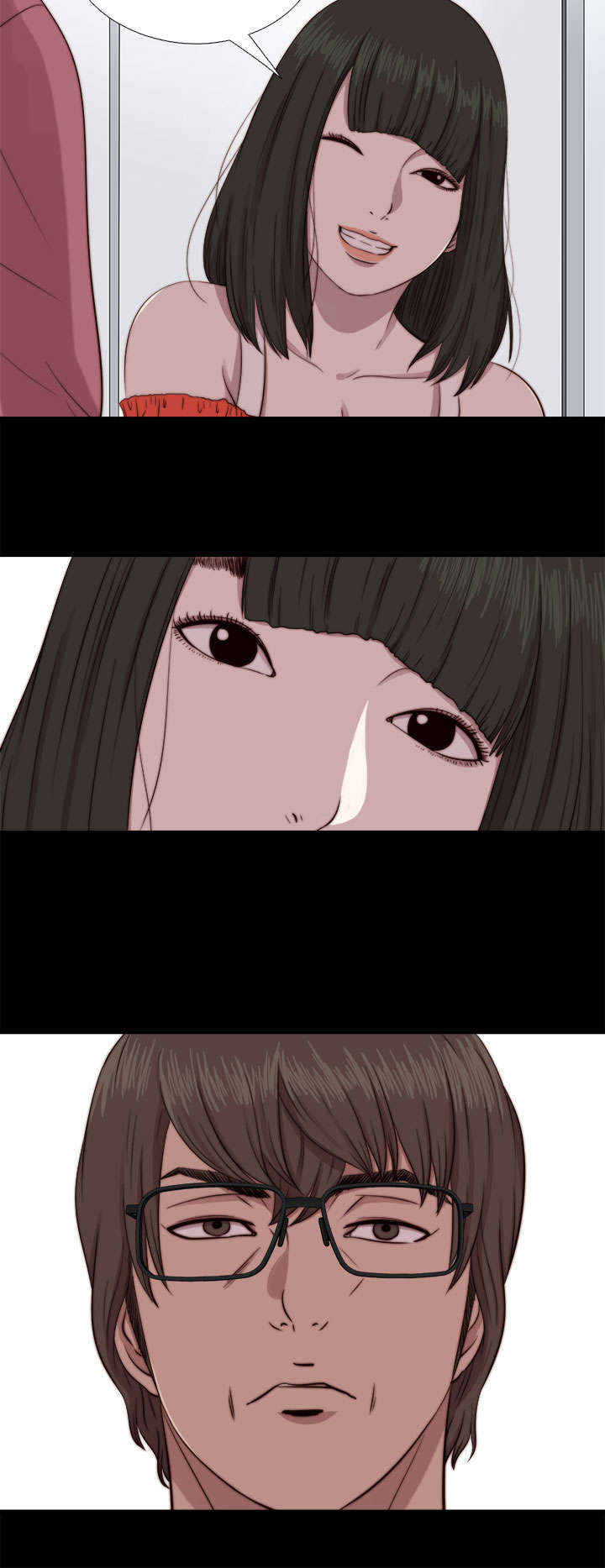 隔壁练习生漫画,第124章：为什么要这样1图