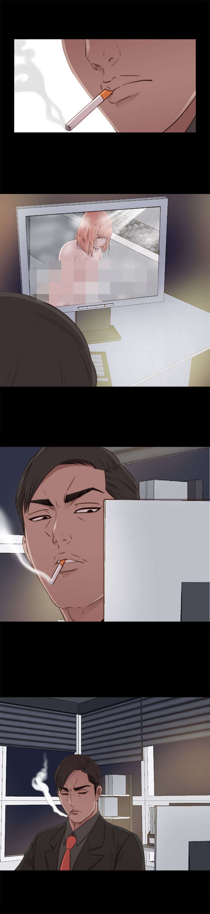 隔壁练习生漫画,第86章：拍广告5图