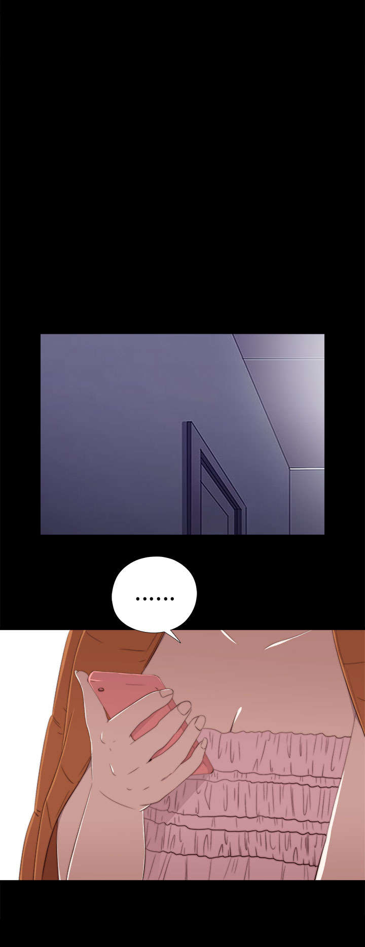 隔壁练习生漫画,第40章：好久不见3图