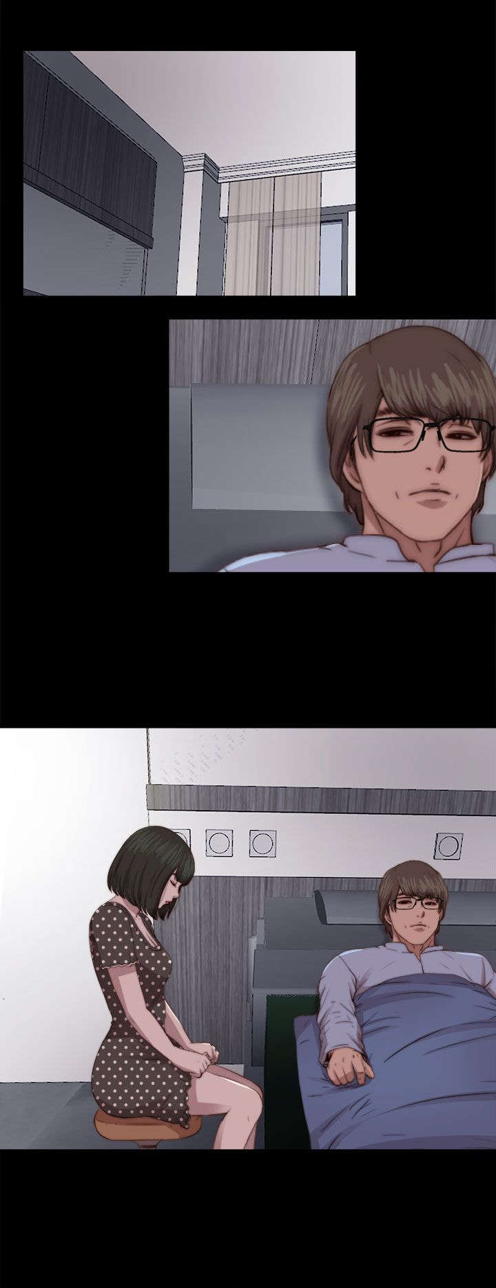 隔壁练习生漫画,第148章：共处3图