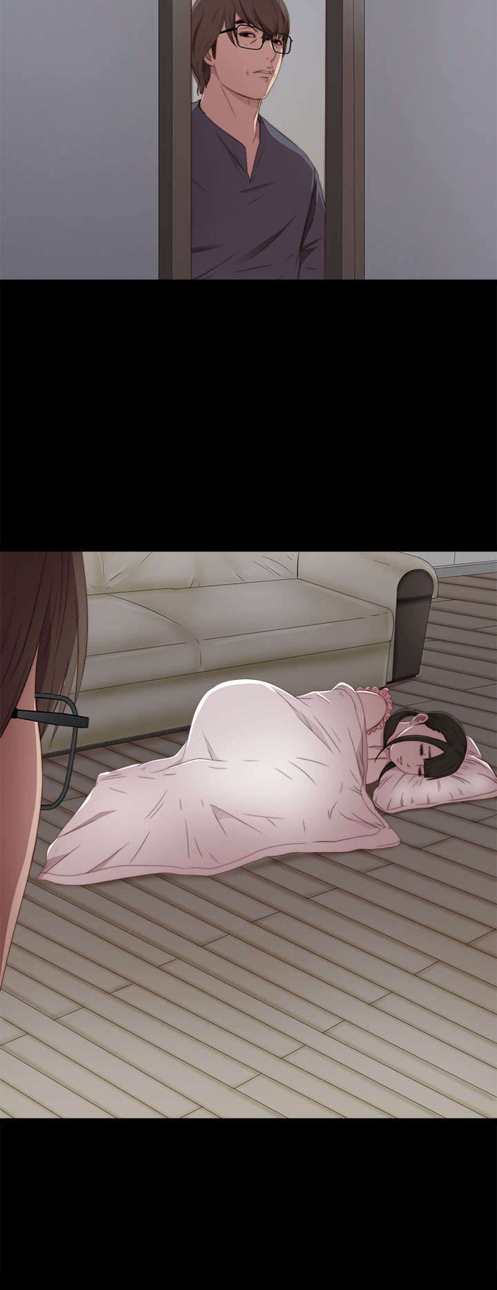 隔壁练习生漫画,第57章：更强的老虎4图