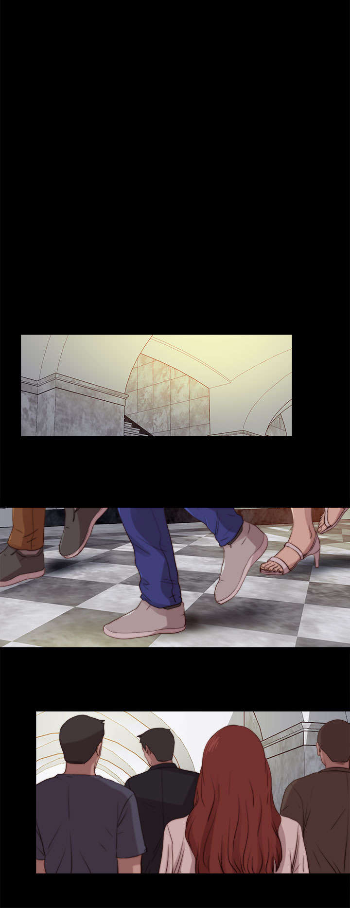 隔壁练习生漫画,第146章：我来了1图