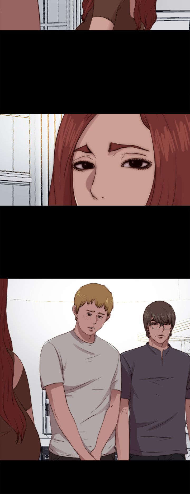 隔壁练习生漫画,第164章：焦急1图