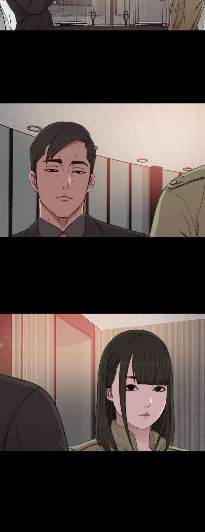 隔壁练习生漫画,第76章：遵守2图