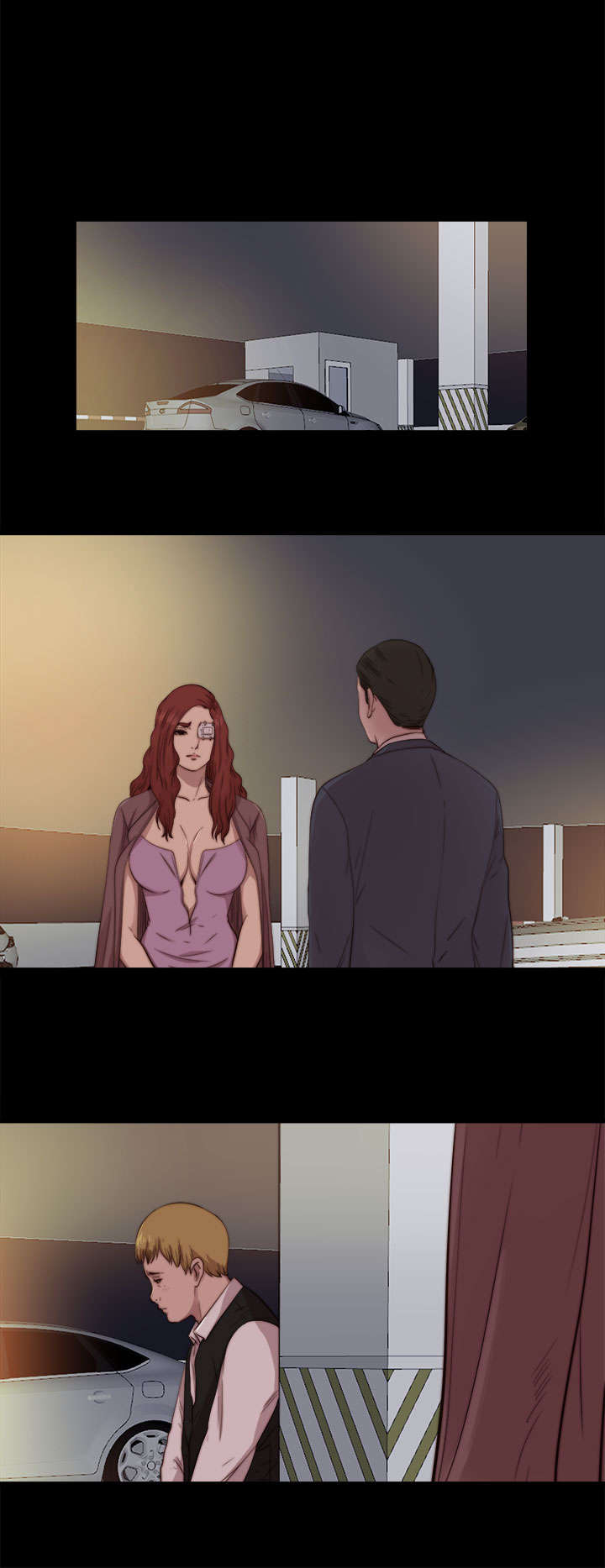 隔壁练习生漫画,第117章：不要紧张4图