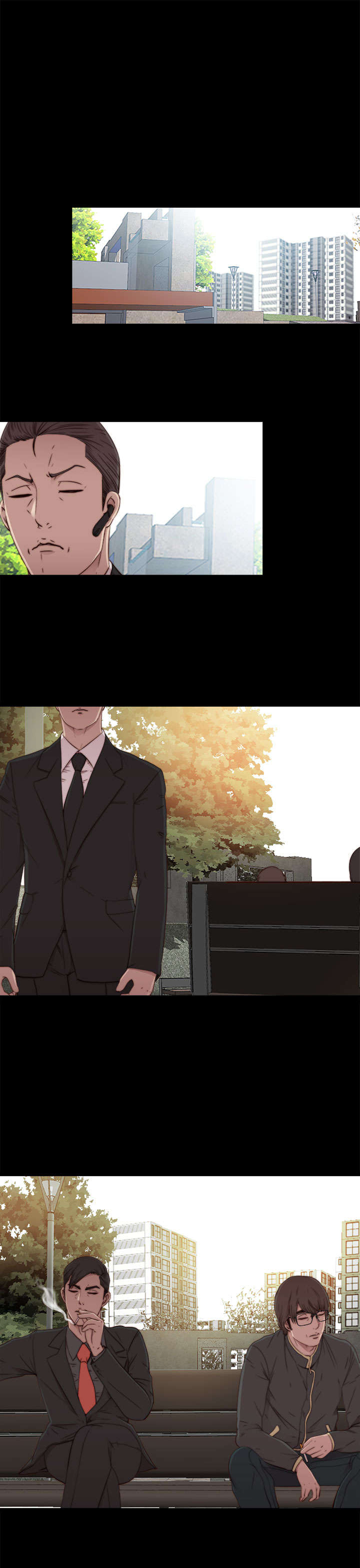 隔壁练习生漫画,第94章：搭衣服1图