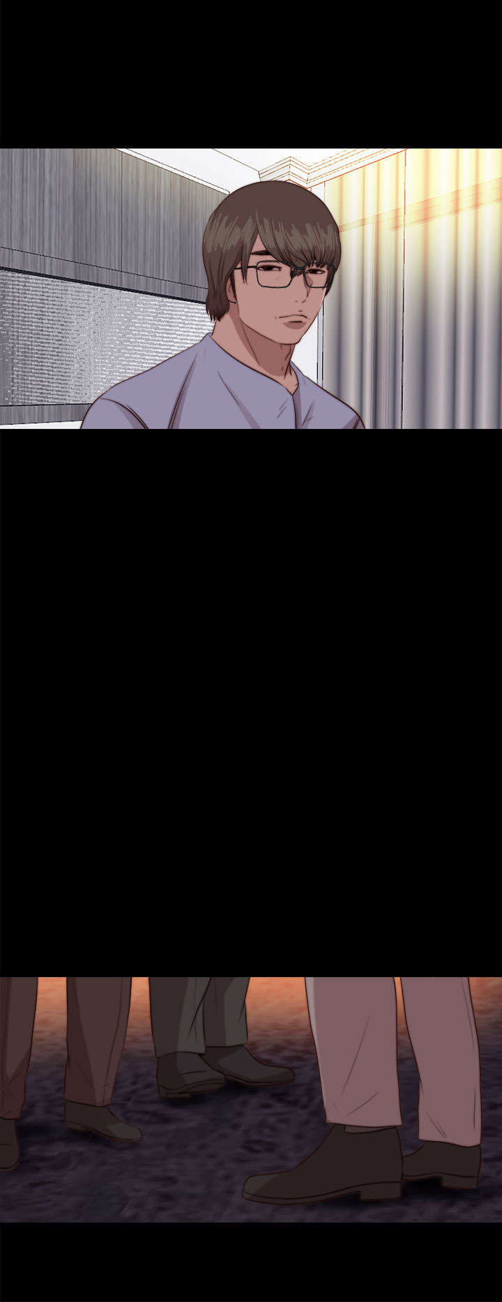 隔壁练习生漫画,第144章：保重1图