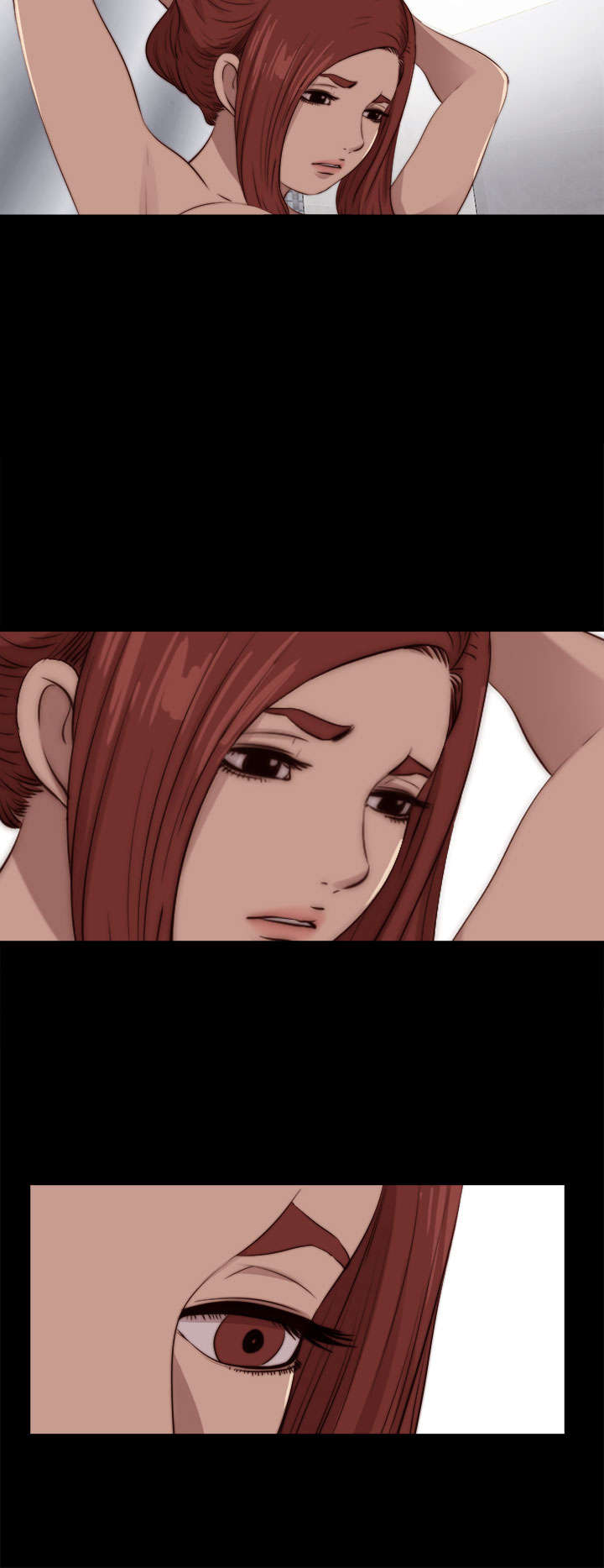 隔壁练习生漫画,第159章：一片黑暗3图