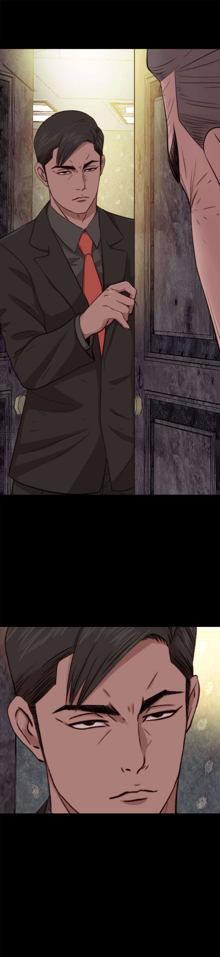 隔壁练习生漫画,第117章：不要紧张3图